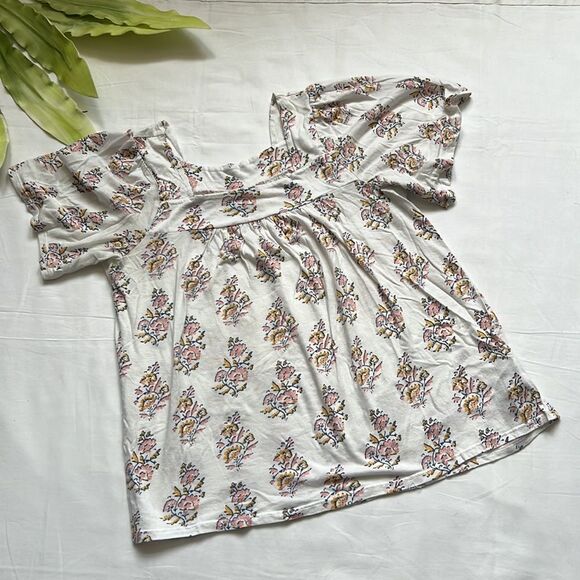 ⭐️lucky Ladies' Square Neck Top Shirt⭐️ - Picture 2 of 6